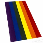 porcelana Toalla de playa de bandera gay Toalla de orgullo LGBT Parade Rainbow fabricante