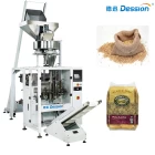 Çin 1kg torba paketleme makinesi tahıllar ve fincan ölçümü ile tahıl paketleme makinesi üretici firma