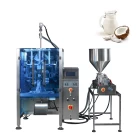 China Automatic Beverage Packing Machine For Wrapping Coconut Milk And Coconut Water With Plastic Bag manufacturer
