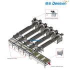 China Automatic waffle cookies packing machine line manufacturer