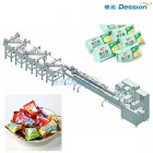 China Máquina automática de embalagem de doces para fornecedores chineses, máquina de enchimento e selagem de bolos fabricante