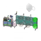 Chine Face mask machine fully automatic n95 mask making machine kn95 mask making machine fabricant