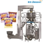 China automatic chin chin packing machine price with multi heads weighing heads manufacturer