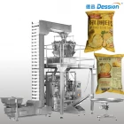 Китай modified atmosphere snack food automatic weigh filler packaging machine производителя