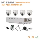 Chiny Zestaw DVR do 4 kamer CCTV Zestaw do niskokosztowych MVT K04DH producent