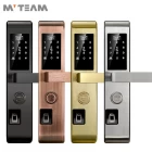 China Digitales Türschloss Biometrische Fingerabdruckkarte Passwort Keyless Smart Home Türschlösser Hersteller