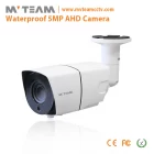 Chiny HD Bullet Kamery CCTV AHD TVI CVI CVBS Hybrydowe Zewnętrzne Kamery AMP 5MP AHD MVT-AH12S producent