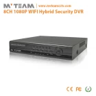 Chiny MVTEAM aparat 2MP AHD DVR, NVR, 8 kanałowy rejestrator hybrydowy CCTV rejestrator wideo AH6208H80H producent