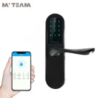 China Smart Türschloss-System Keyless Digit NFC WiFi APP Bluetooth Türschloss für Home Apart Hotel Hersteller