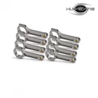 China 4340 forged steel I-beam connecting rod set for Chevrolet small block LS1 LS2 LS6 6.125 manufacturer