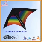 China Easy Flying Rainbow Delta Kite for sale manufacturer