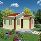 China HY-P02 China Factory Direct Supply Disasseembly house design 49 m2, 2 bedrooms,1 toliet manufacturer