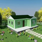 China HY-P07  China mobile foldable house for living 75 square meter, 2 bedrooms,1 toliet manufacturer