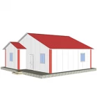 China Heya-2B04-A China 2-room high quality eco-friendly sandwich panel house for sale manufacturer