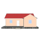 China Heya-2S05 China 2 bedroom foamed cement house low price in Chile on sale manufacturer