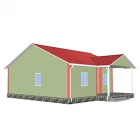 China Heya-2S08 Quick Assembly Ready Made Stable 2 Bedroom Prefabricated Case House Module manufacturer