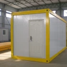 Chine Douches préfabriquées portatives pré-faites d'unités de stockage de conteneur et maison portative de toilettes fabricant