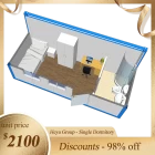 porcelana Dormitorio individual - Casa prefabricada de montaje Casa contenedor confeccionada fabricante