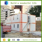 Chine maison de dortoir de conteneur préfabriquée d'assemblage pour le chantier fabricant