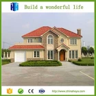 Chine maison de villa en acier léger modulaire préfabriquée conception de maisons de luxe fabricant