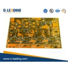 China 6 Mulitlayer ENIG PCB, with a yellow soldermask and a thickness of 2.0 mm manufacturer