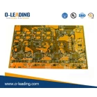 China 6 Mulitlayer Enig PCB mit gelber Lackmask und einer Dicke von 2,0 mm Hersteller