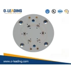 China pcb manufacturer in china, led pcb board manufacturer in China, counter sink holes, Aluminum base material,used for LED products manufacturer