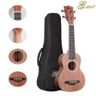 China Mahogany ukulele White binding manufacturer