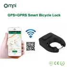 China APP Tracking GPRS sim card qr code cloud gps smart bike lock for bicycle sharing system manufacturer