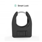 China Waterproof Anti-theft Bike Sharing System GPS Bluetooth Electronic Smart Bicycle Lock manufacturer