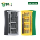 China BEST-8930B NEW Original Global Version Daily Use Kit 24 Precision Magnetic S2 steel Bits DIY Screw Driver Smart Home Set manufacturer