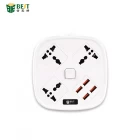 China BST-05 NEW Factory Price UK Standard Plug USB Controlled Electric Universal Power Extension Socket manufacturer