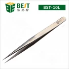 Cina Pinzette per extension per ciglia in acciaio inossidabile BST-10L produttore
