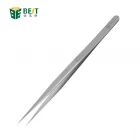 China BST-26 Professional Stainless Steel Electronic Pointed Tip Straight Tweezer manufacturer