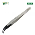 China BST-7A Anti-static fine curved tweezers with replaceable tip manufacturer