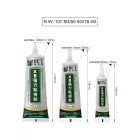China BST X8 strong adhesive glue multifunctional soft transparent glue manufacturer