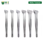 China High quality Wafer Tweezers with Big Flat Tip BST-91-5L SA 91-5T 91-4L  91-4T  91-6L  91-6T manufacturer
