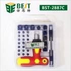 China Wholesale Dual drive 33 Pcs in 1 Screwdriver Set for Mobile Phone BST 2887C manufacturer