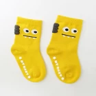 Chine Chine Chaussettes nouveau-nées de coton de dessin animé personnalisées, chaussettes de dessin animé de mode fournisseur fabricant