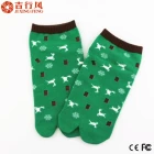 China China-professionelle Socken-Hersteller, individuell einzigartige Teenager-Baumwolle-Zehen-Socken Hersteller