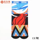 China The best popular styles of printing socks,made of polyester,cotton,spandex manufacturer