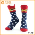 porcelana animales de dibujos animados calcetines fabricante al por mayor lindo rojo niños calcetines fabricante