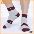 porcelana medias de algodón de nylon calcetines calcetines de encargo del deporte del tobillo al por mayor del comerciante fabricante
