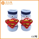China Fornecedores de unisex baby cuff socks fornecedores e fabricantes por atacado personalizado bebê meias conjunto de presente fabricante