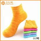 Chine chaussettes femmes chaudes fournisseurs et fabricants en gros coutumes femmes chaussettes d'hiver fabricant