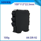 中国 100*112*22.5毫米AK-DR-92 PCB DIN轨终端电气设备端子端子电台连接器 制造商