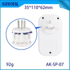 中国 AK-SP-07中国标准-10A PC电子仪器外壳智能WiFi插座插头机箱 制造商