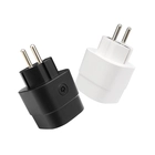 China AK-SP-28 EU Standaard IoT Smart WiFi Plug Case behuizing PC Flame Retardant V0 Plastic Box 50*50*82mm fabrikant