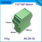 China Nylon Kunststoffmaterial DIN RAIL GEHAMMT/ AK-DR-30/110*100*46 mm Hersteller