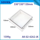 China AK-02-42A2-JK Grey Transparent Deckung PC Elektrische Junction Box IP67 wasserdicht Hersteller